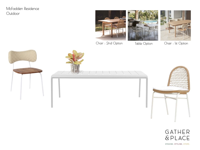 McFadden Residence Interior Design Mood Board by Gather & Place