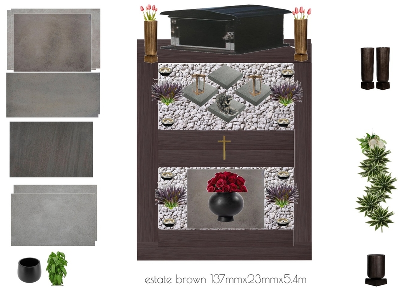 temp monument ideas  espresso everdeck Interior Design Mood Board by Sonya Ditto