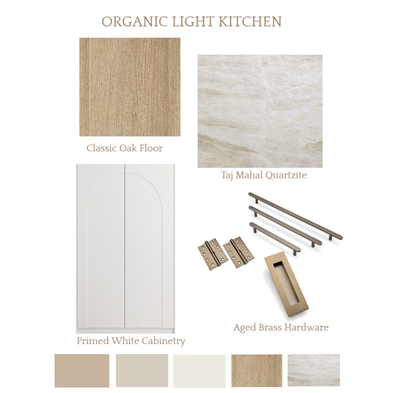Kitchen Colour Samples Interior Design Mood Board by Emily Fox