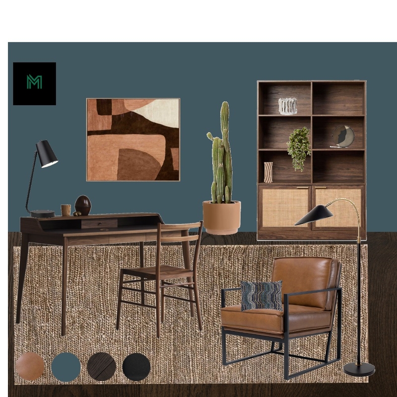 office masculine Interior Design Mood Board by Pauline Buchanan office masculine Interior Design Mood Board by Pauline Buchanan