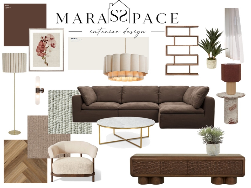Living room - Soft Organic Contemporary Interior Design Mood Board by Mara's Space Living room - Soft Organic Contemporary Interior Design Mood Board by Mara's Space