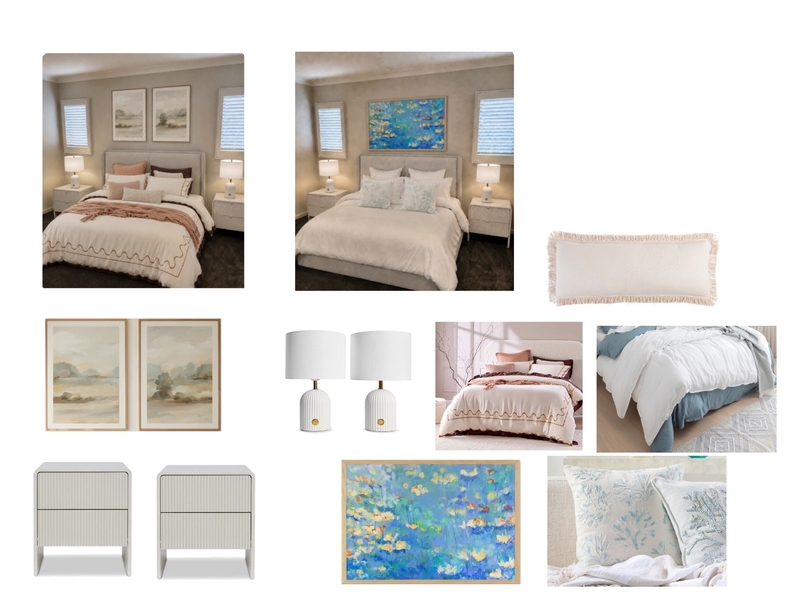 Bed 3 Interior Design Mood Board by IIDR Interior Design