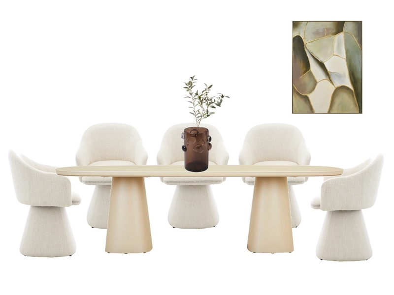 Dining Room Option 2 Interior Design Mood Board by Grace Home Staging & Realty