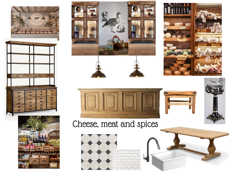 Butchery Interior Design Mood Board by otjiwa@gmail.com