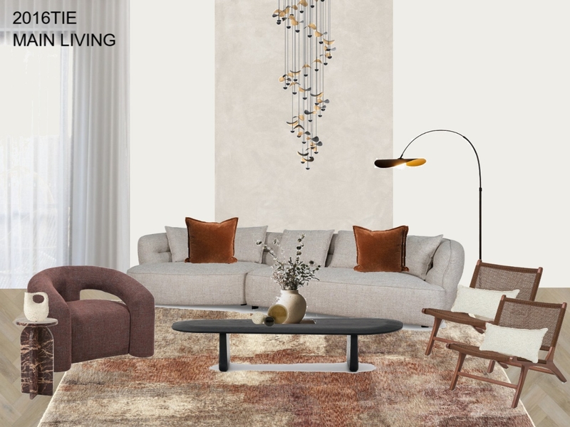 2016TIE MAIN LIVING Interior Design Mood Board by Long Island Homes Pty Ltd
