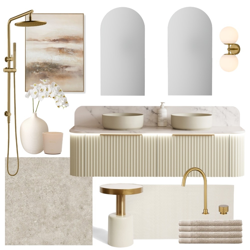 Soft Luxe Edit | Santos with Church Mirrors Interior Design Mood Board by Timberline Soft Luxe Edit | Santos with Church Mirrors Interior Design Mood Board by Timberline