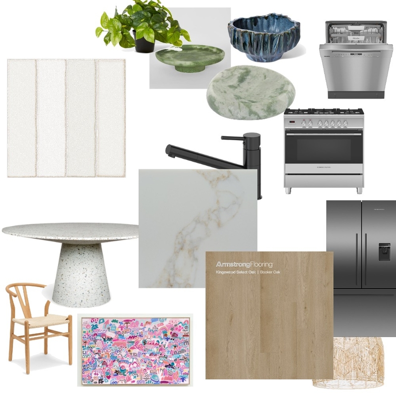 Kitchen dining Interior Design Mood Board by KC