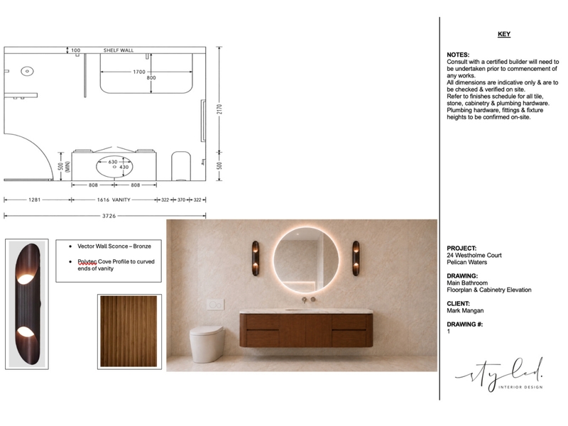 Mangan Interior Design Mood Board by Styled Interior Design
