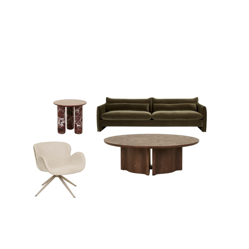 Moody lounge Interior Design Mood Board by martina.interior.designer