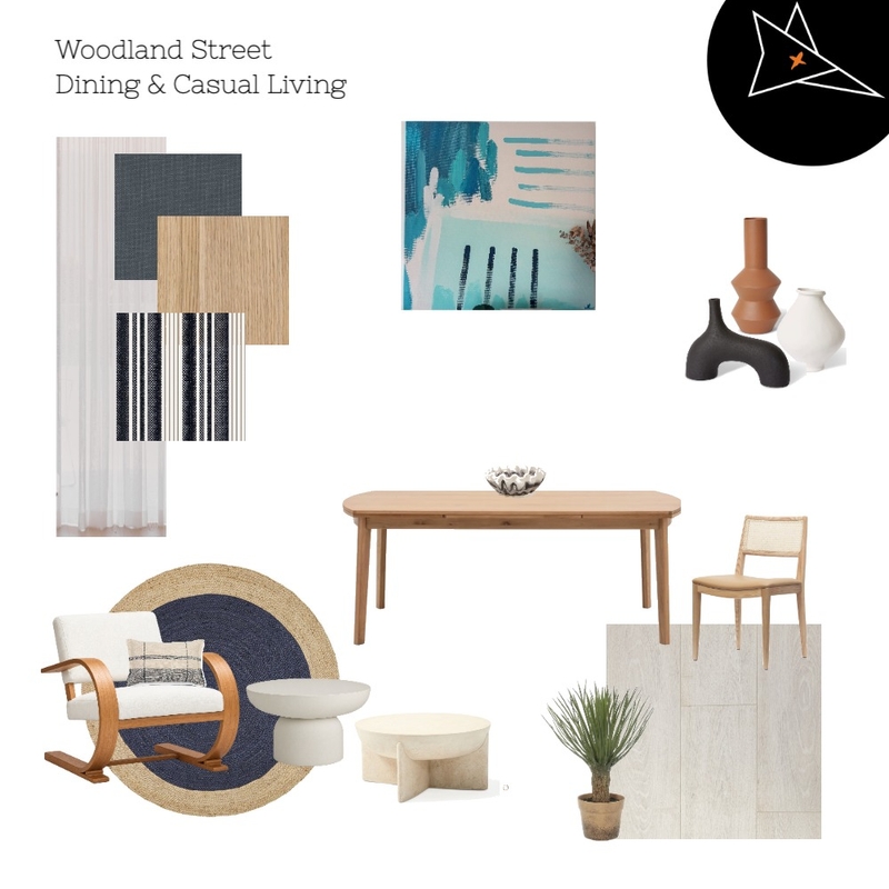 Woodland Dining & Casual Living V5 Interior Design Mood Board by Fox + Ko Woodland Dining & Casual Living V5 Interior Design Mood Board by Fox + Ko