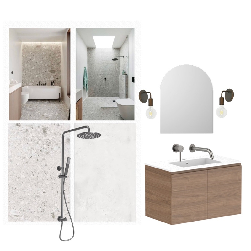 Bath St - Guest Bathroom Interior Design Mood Board by First Page Design