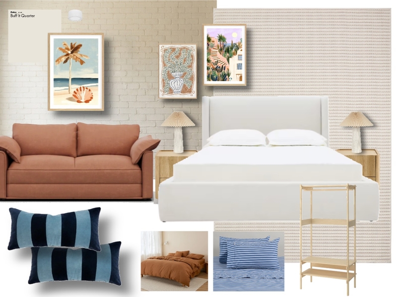 Boronia Bed 4 Interior Design Mood Board by Manea Interior Design & Styling