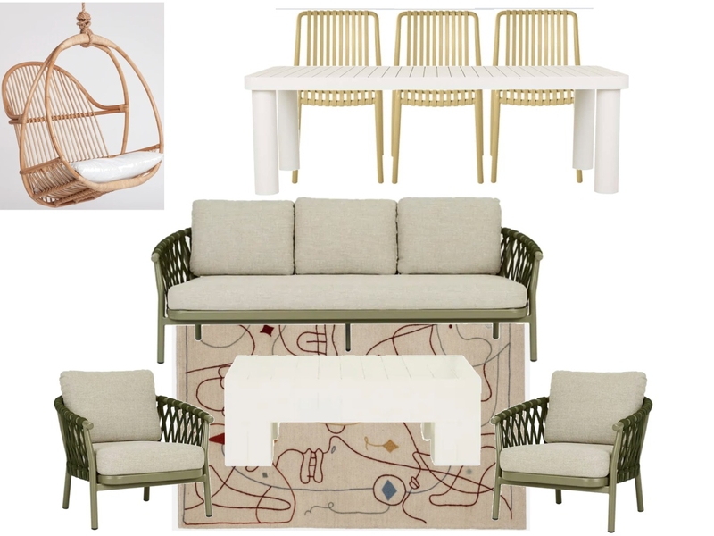 119 North Outdoor Interior Design Mood Board by Holle Interiors