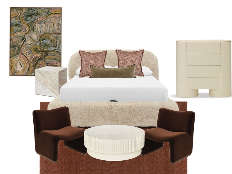 Bedroom Interior Design Mood Board by Genevieve Erougian Bedroom Interior Design Mood Board by Genevieve Erougian