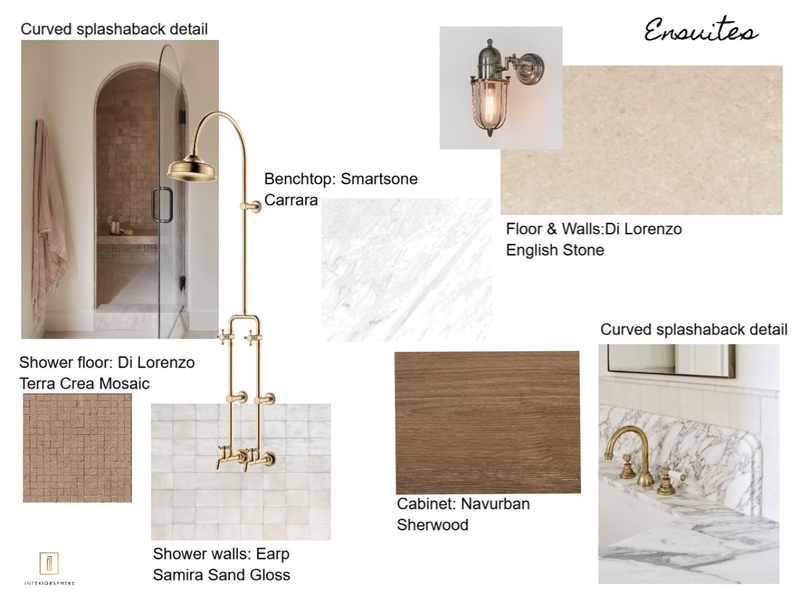 Maxlands Ensuites Interior Design Mood Board by Interiorsphere