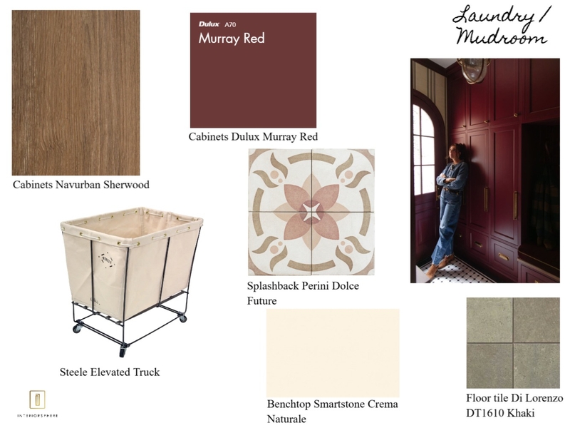 Maxlands Laundry Interior Design Mood Board by Interiorsphere