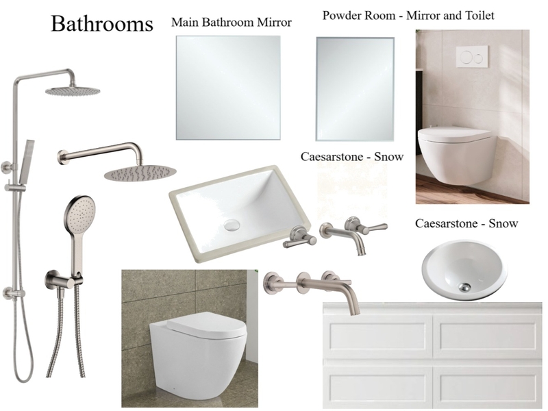 Bathrooms Interior Design Mood Board by Coastal Design and Renovations