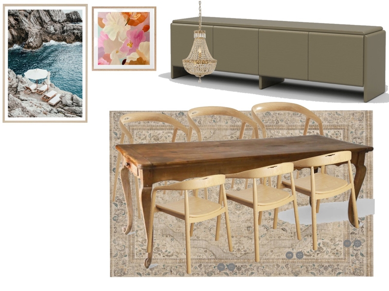 Devon Formal Dining Interior Design Mood Board by Holle Interiors