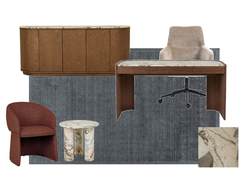 Awaken - Office 1 Interior Design Mood Board by Grace Home Staging & Realty