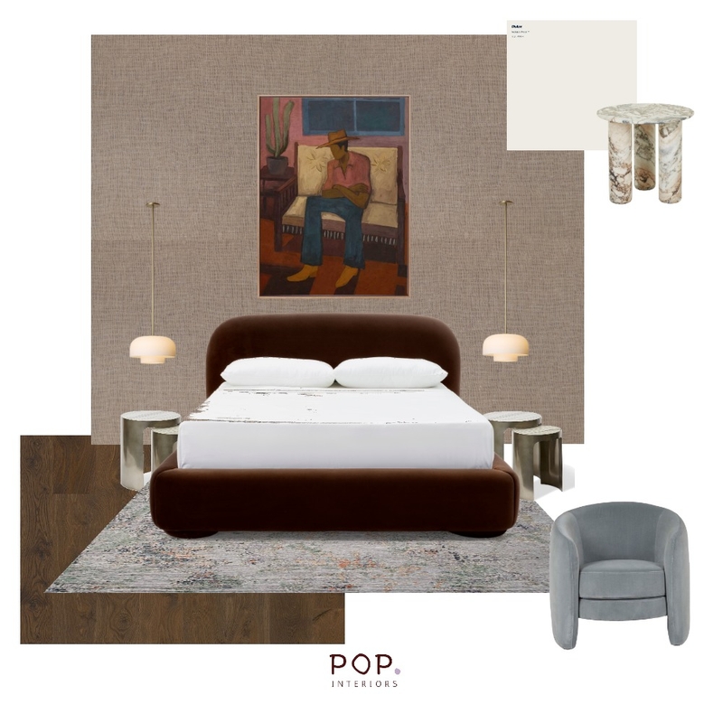 Main Bedroom Interior Design Mood Board by Ivy Fox Interiors Main Bedroom Interior Design Mood Board by Ivy Fox Interiors