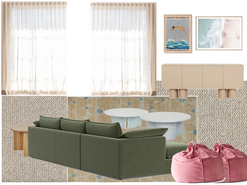 Vintners Lower Living Interior Design Mood Board by Holle Interiors