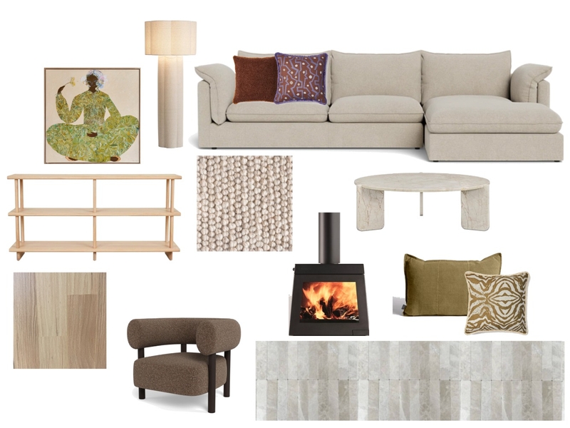 Living Room Mood Board 2 Interior Design Mood Board by jennifer.lamont23@gmail.com