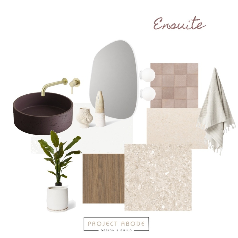 Terrazzo Ensuite Interior Design Mood Board by Project Abode Terrazzo Ensuite Interior Design Mood Board by Project Abode