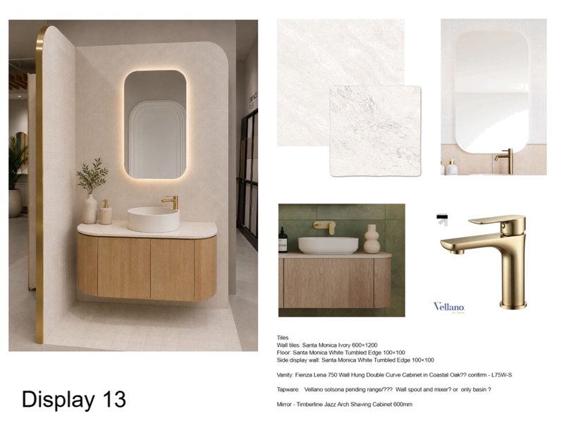 13-Santa Monica Ivory - v2 Interior Design Mood Board by CRD Design