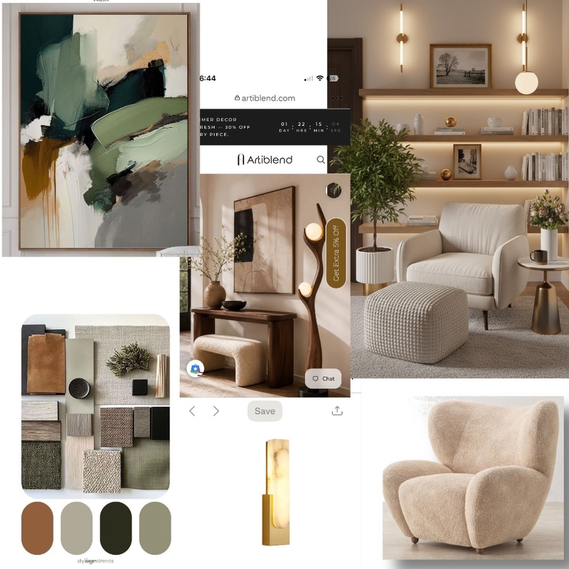 Triangle room Interior Design Mood Board by JaniceG