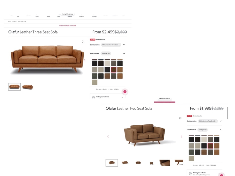 Zillman - lounge Interior Design Mood Board by White Abode Styling