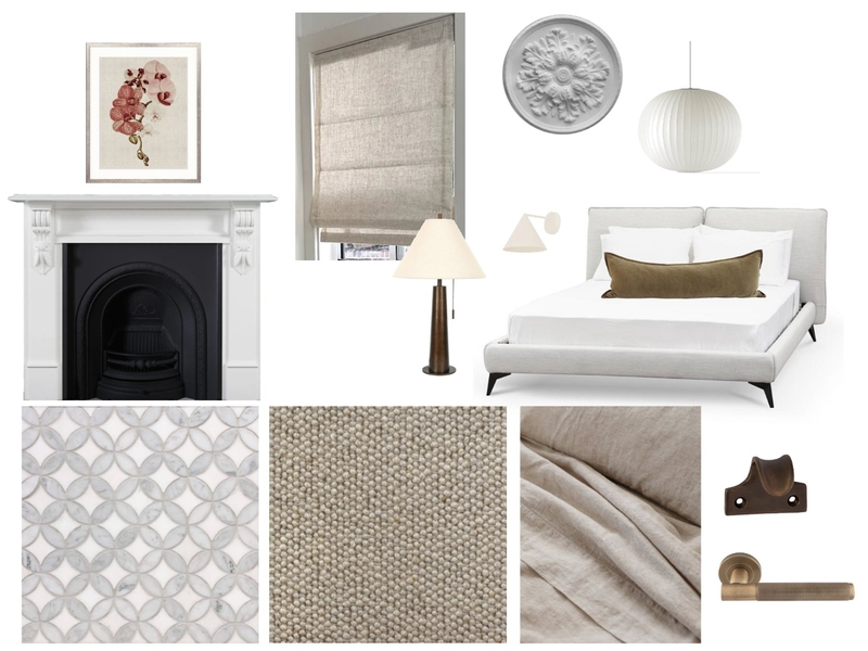 bedroom Interior Design Mood Board by jennifer.lamont23@gmail.com