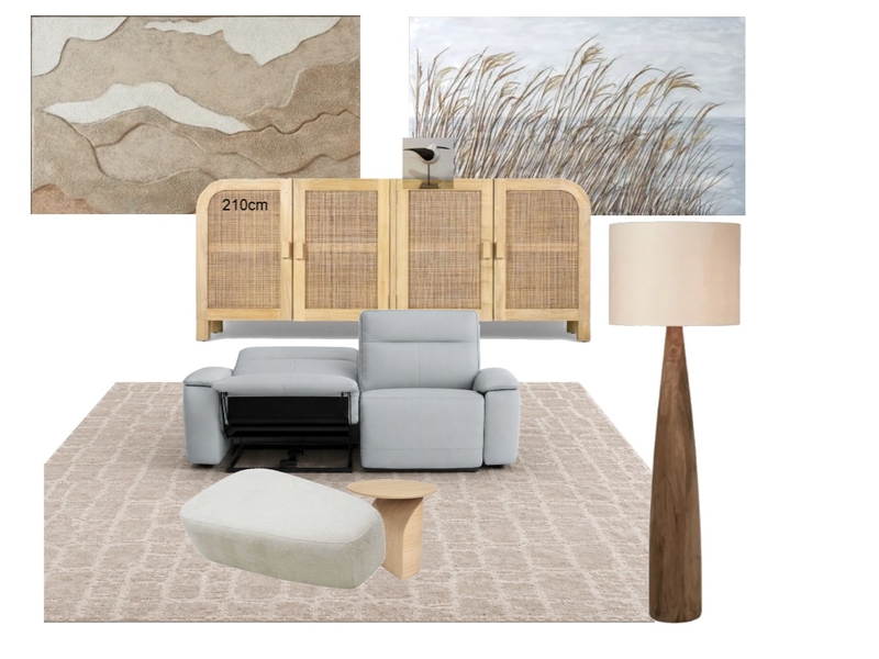 Maxi & Brian Living Interior Design Mood Board by styledbyricci